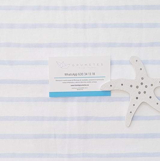 Babidu - Arrullo rayas celeste