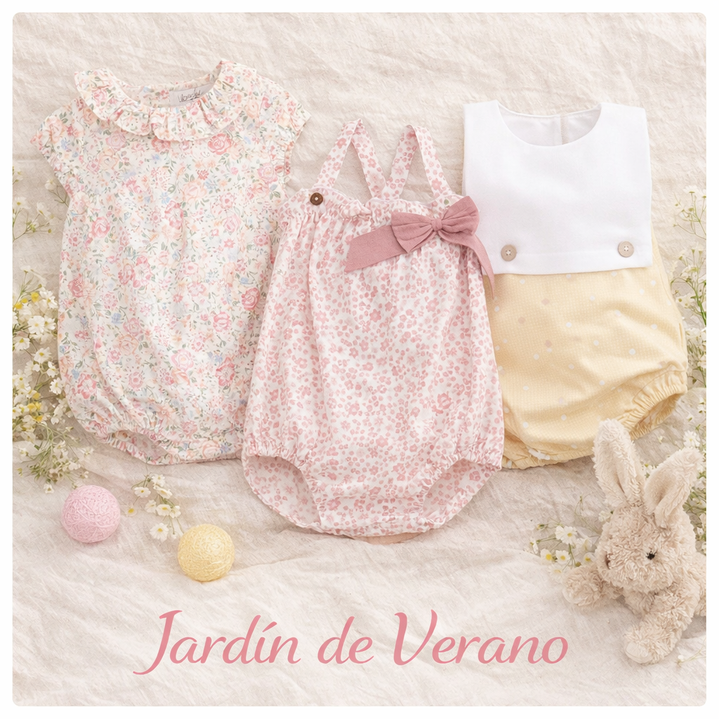 Jardín de Verano – Nueva colección bebé y niña primavera verano 2026