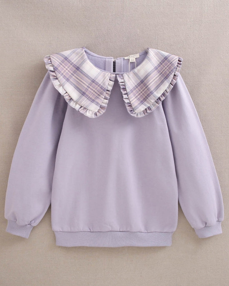 Sudadera de niña morada Colección Purple - Dadati