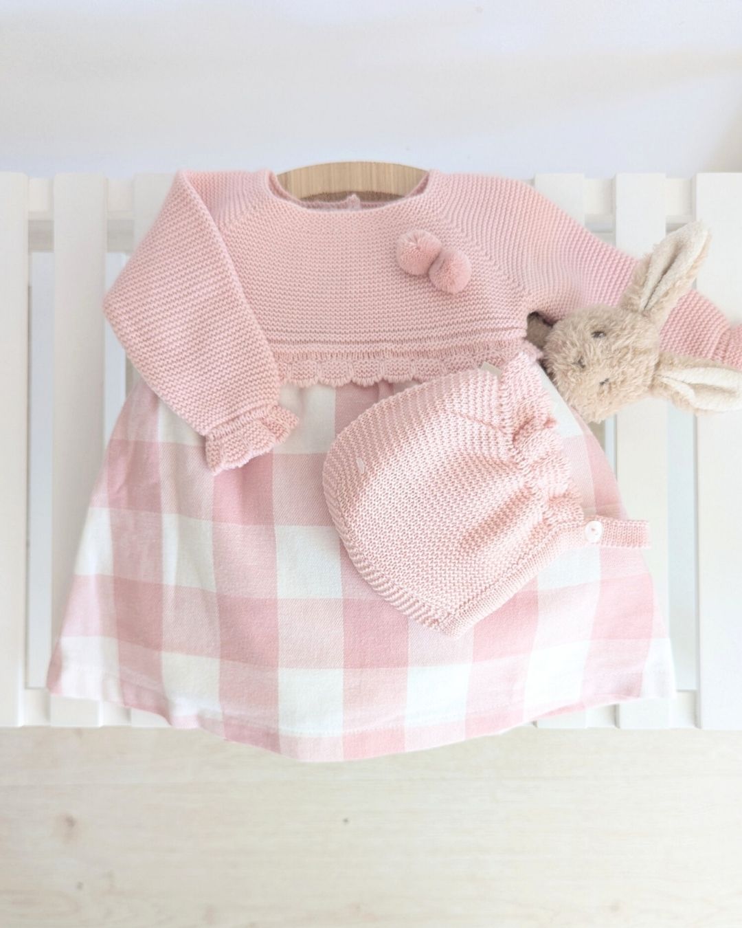 Vestido Cuadros Dulce 1142 - Primbaby