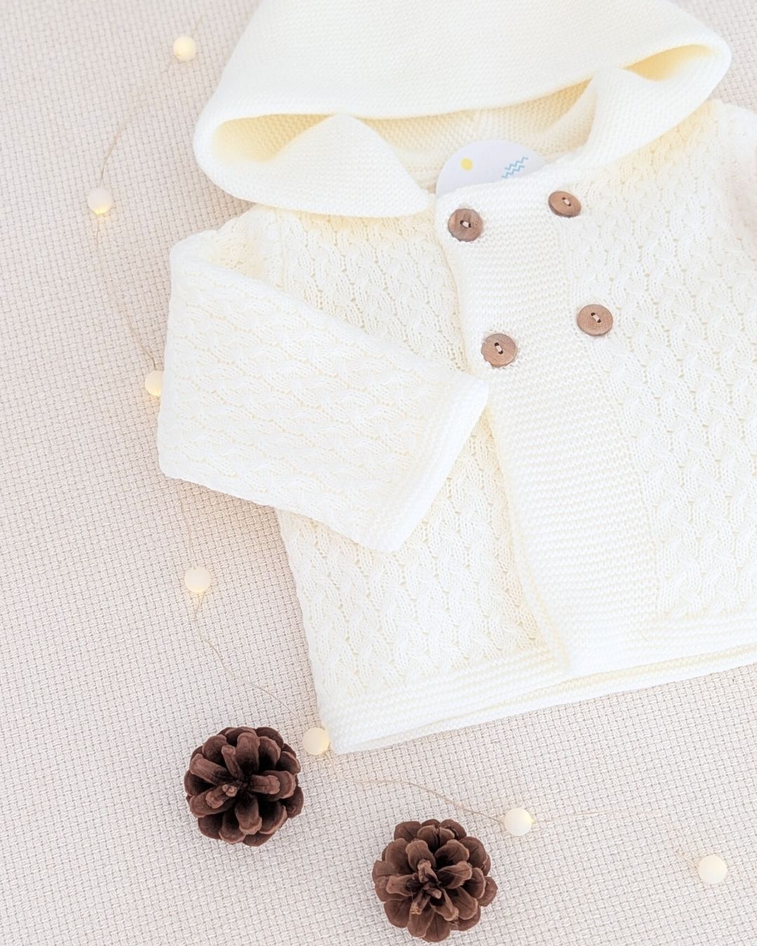 Trenka Bebé Lana Marfil