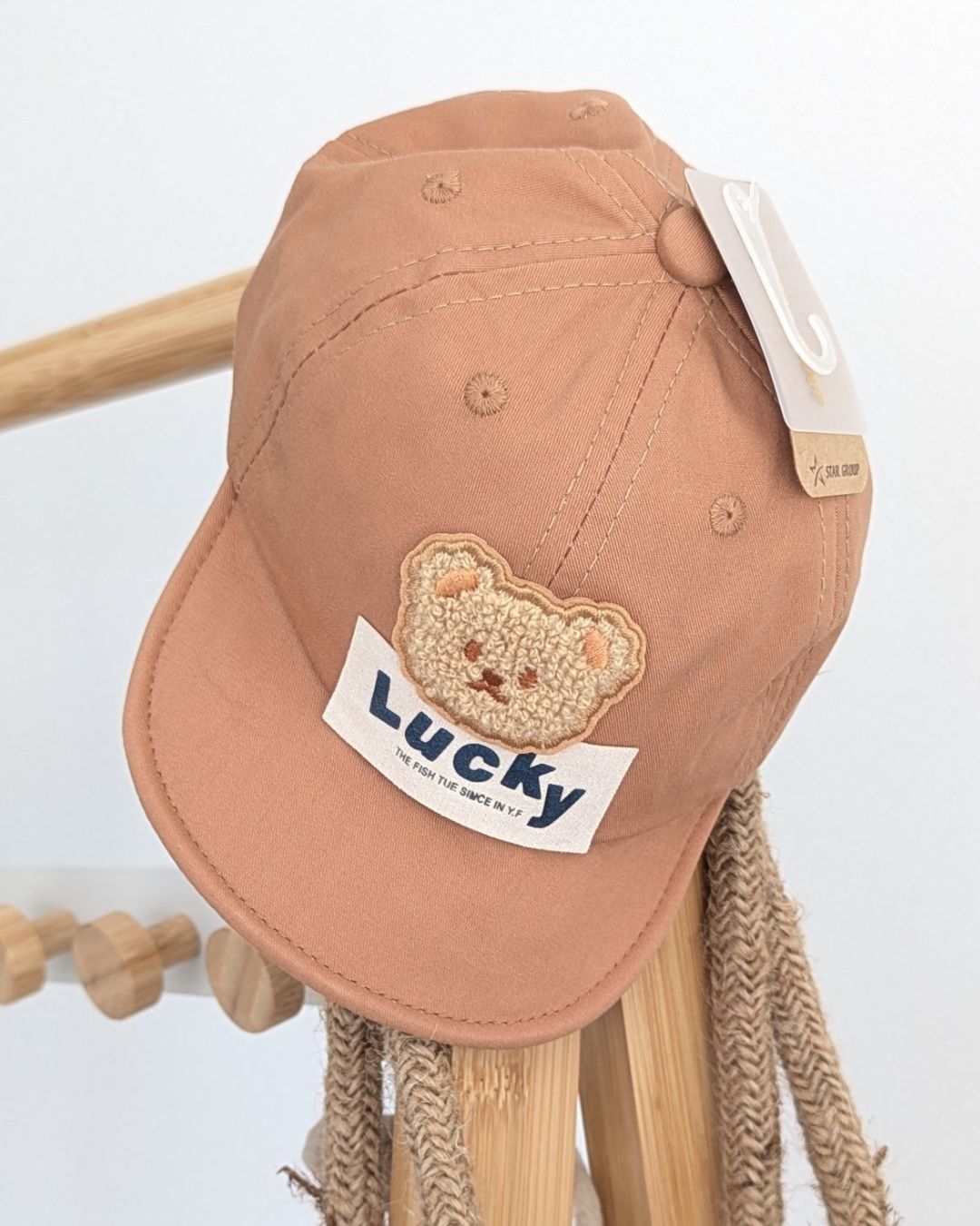 Gorra Bebé Oso Marrón