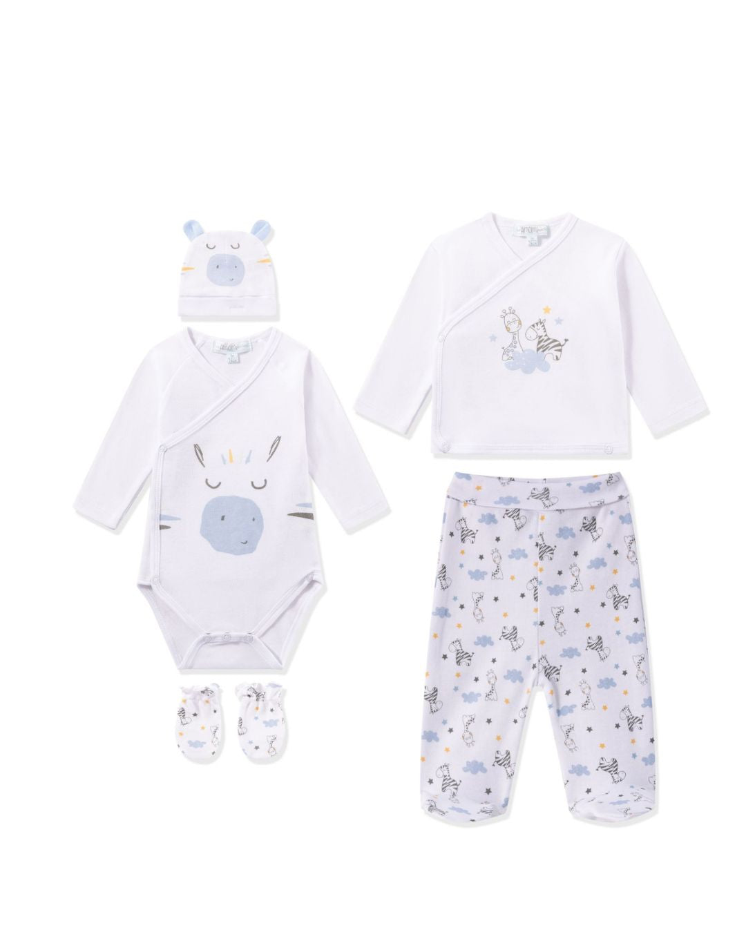 Set Regalo 6 Pzas Amigos de Cebras