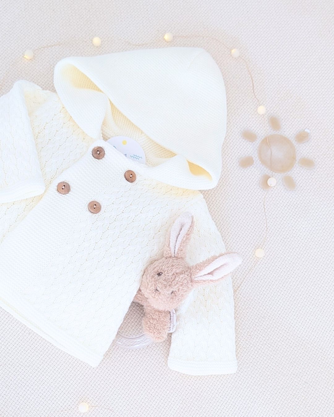 Trenka Bebé Lana Marfil