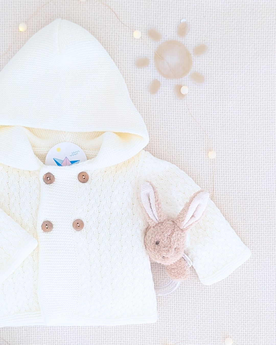 Trenka Bebé Lana Marfil