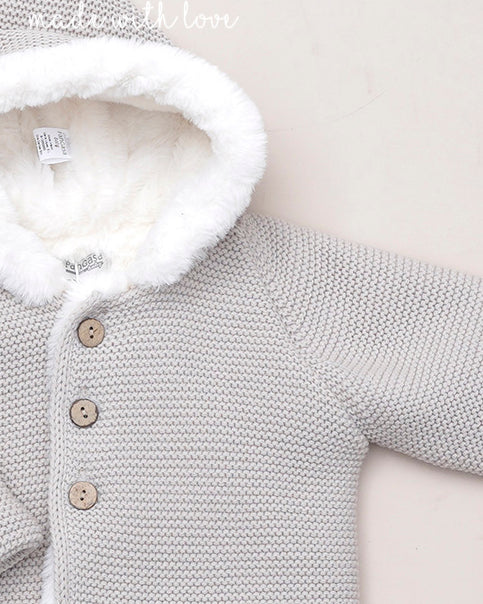 Trenka Forro Polar Camel - Pangasa Baby