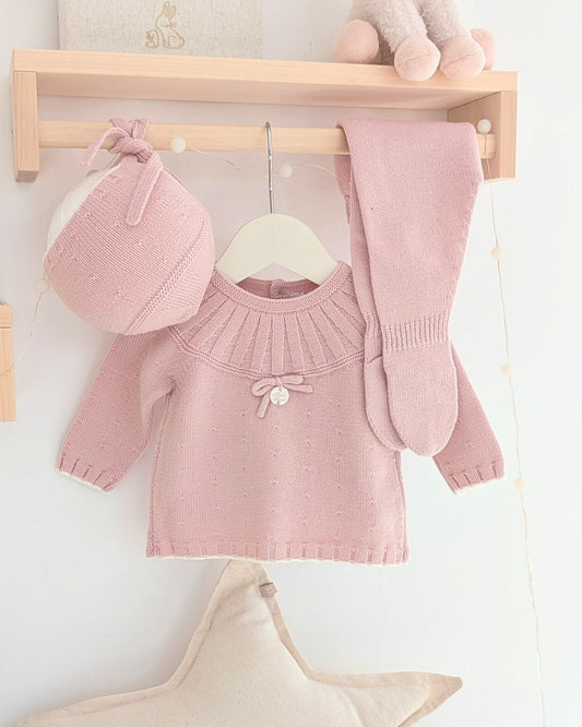 Conjunto Polaina Cambridge Rosa Empolvado -  Martin Aranda