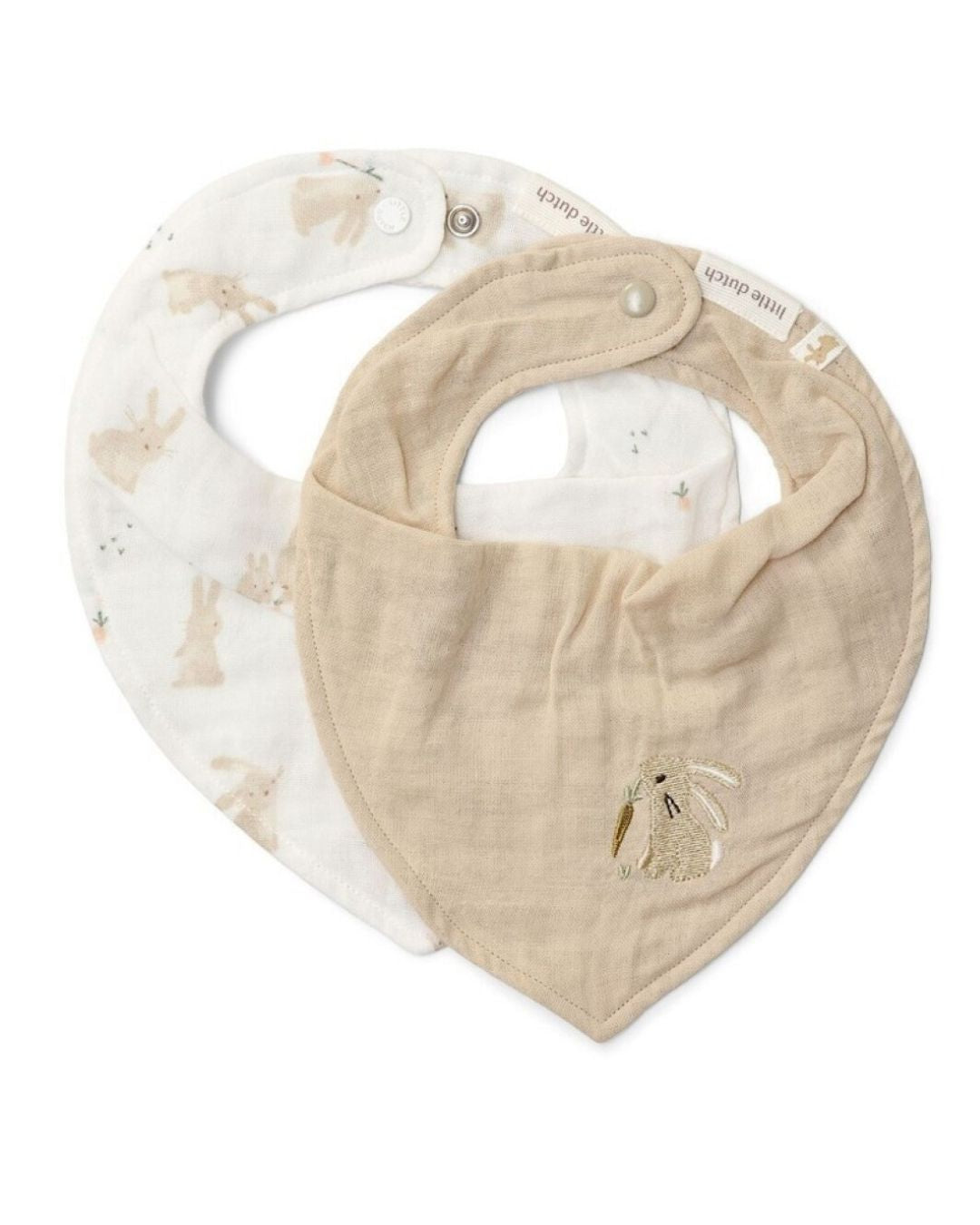 Set 2 Bandanas Baby Bunny - Little Dutch