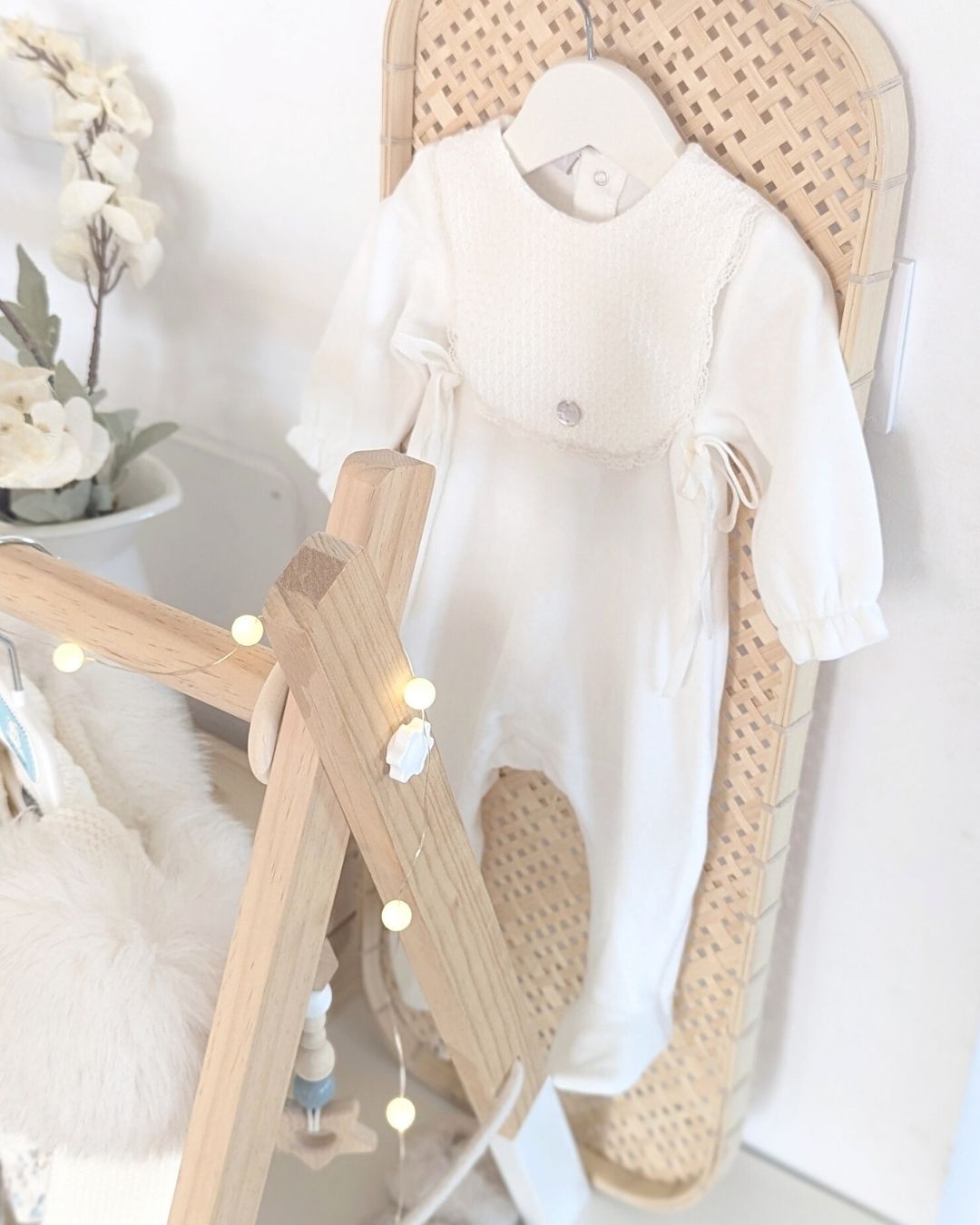 Pelele Tundosado Ternura Crudo - Paz Rodriguez