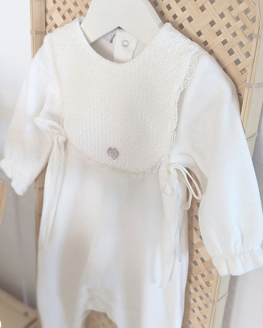 Pelele Tundosado Ternura Crudo - Paz Rodriguez