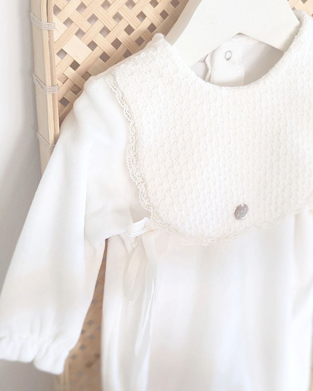 Pelele Tundosado Ternura Crudo - Paz Rodriguez