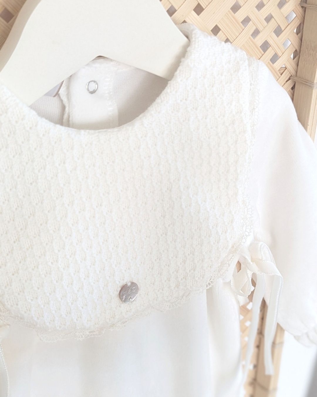 Pelele Tundosado Ternura Crudo - Paz Rodriguez