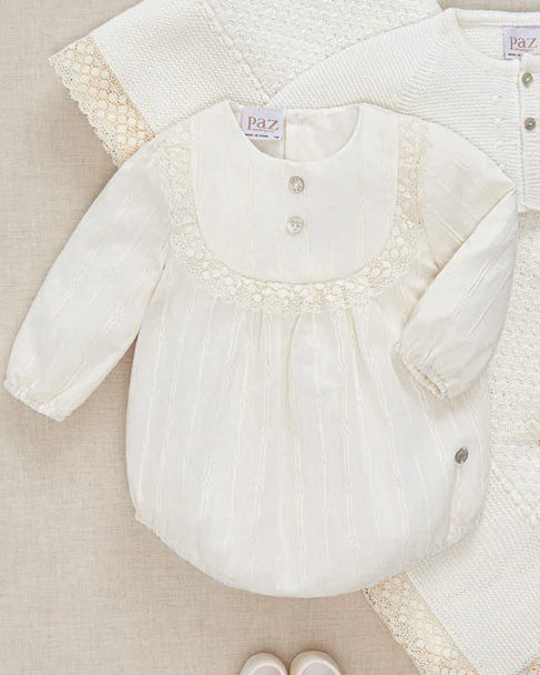 Pelele Tela ceremonia Paz OI 25-26 - Paz Rodriguez