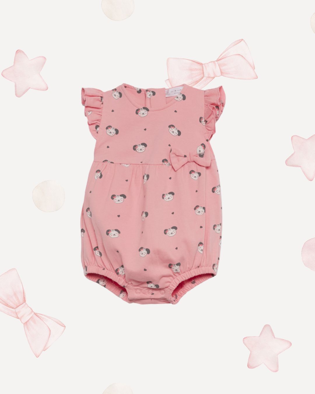 Ranita Niña Perritos Rosa - Street Monkey