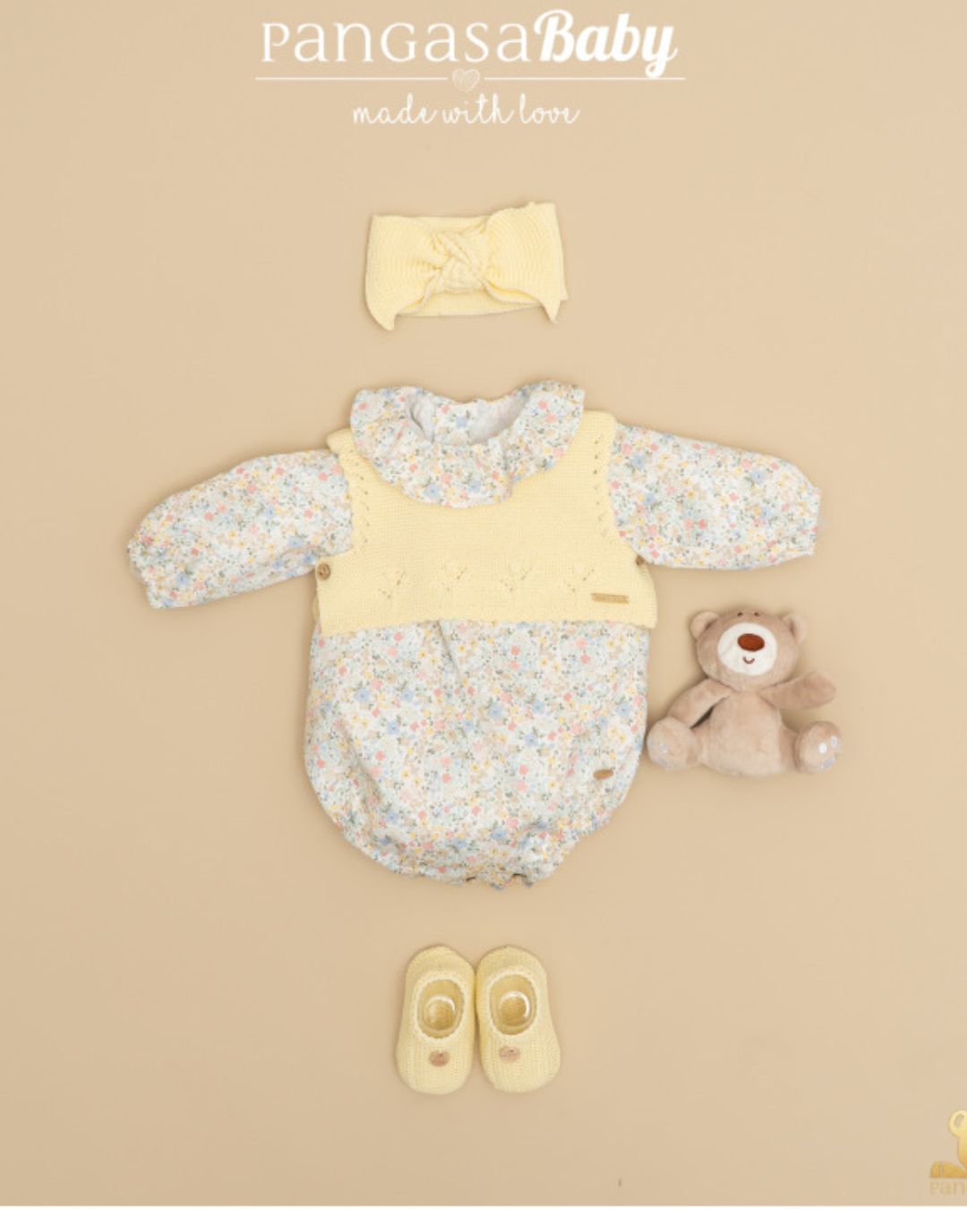 Chaleco Algodón Amarilo Edición Limitada - Pangasa Baby