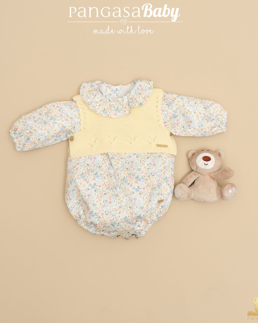 Chaleco Algodón Amarilo Edición Limitada - Pangasa Baby