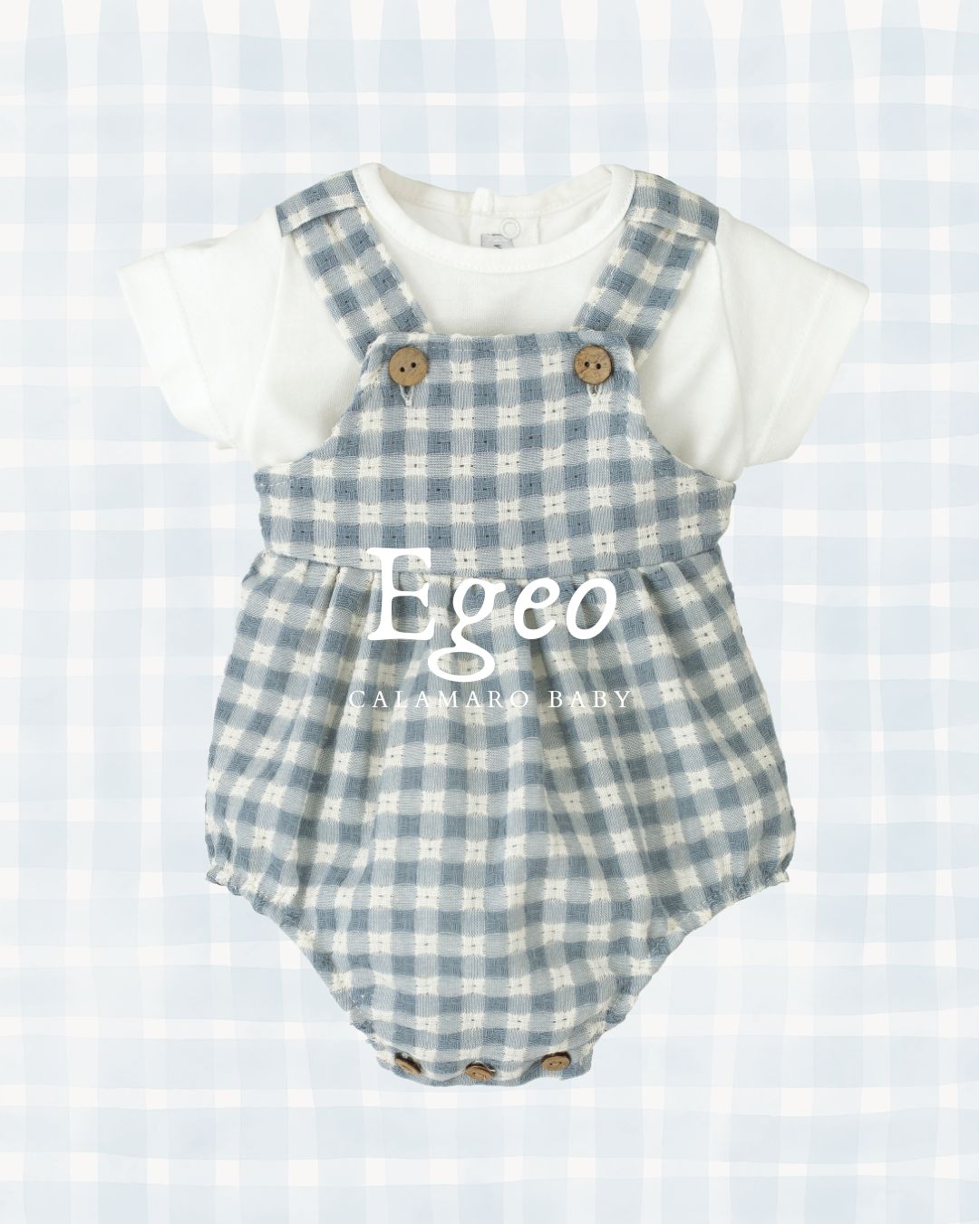 Conjunto Peto Egeo Azul - Calamaro