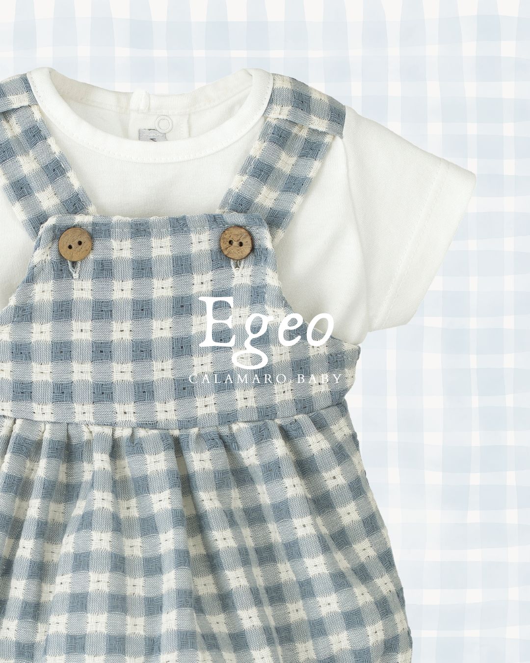 Conjunto Peto Egeo Azul - Calamaro