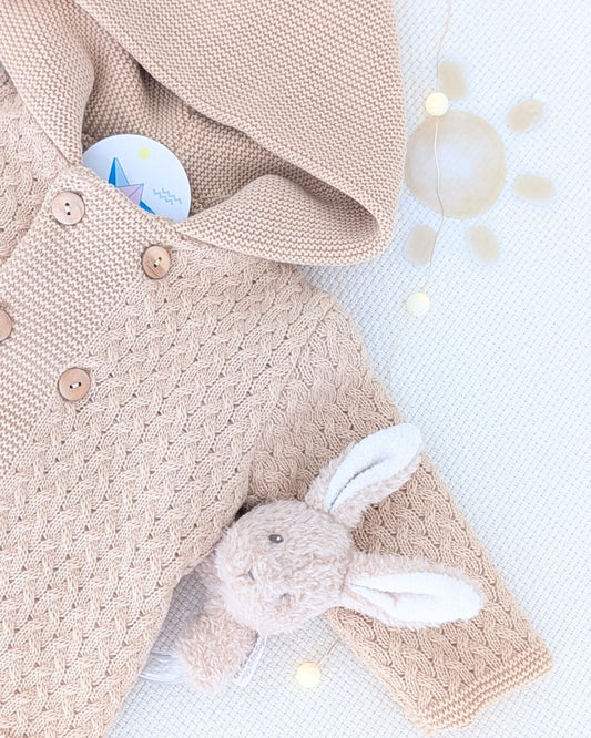 Trenka Bebé Lana Camel