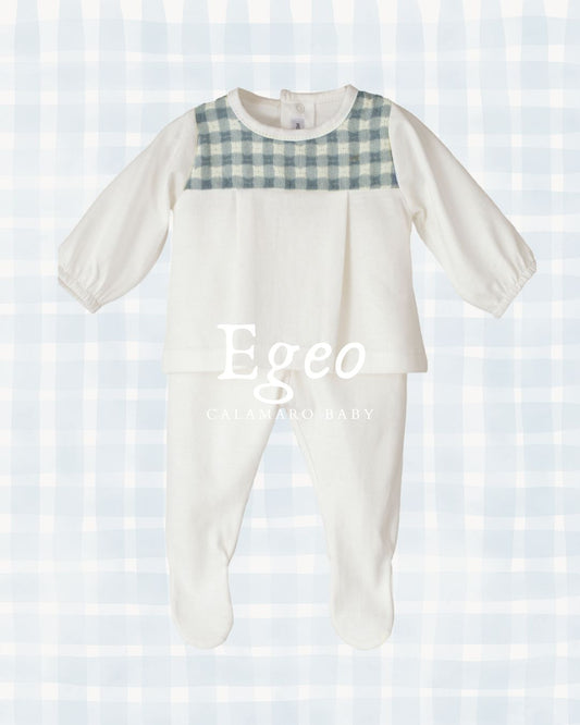 Conjunto Polaina Egeo Azul - Calamaro