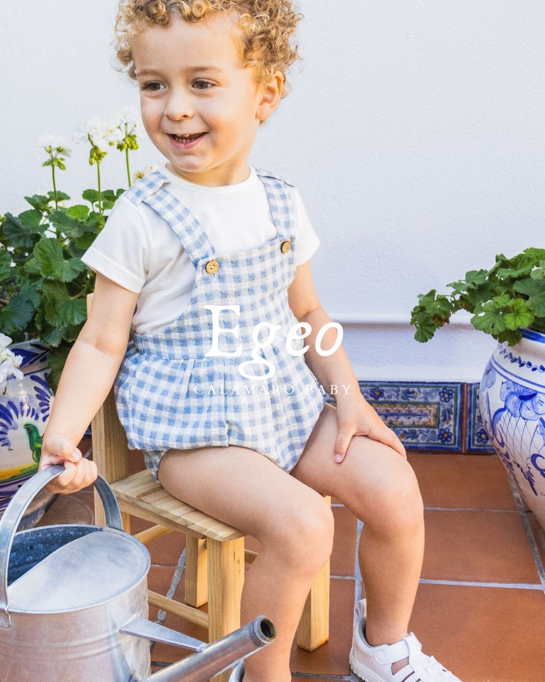 Conjunto Peto Egeo Azul - Calamaro