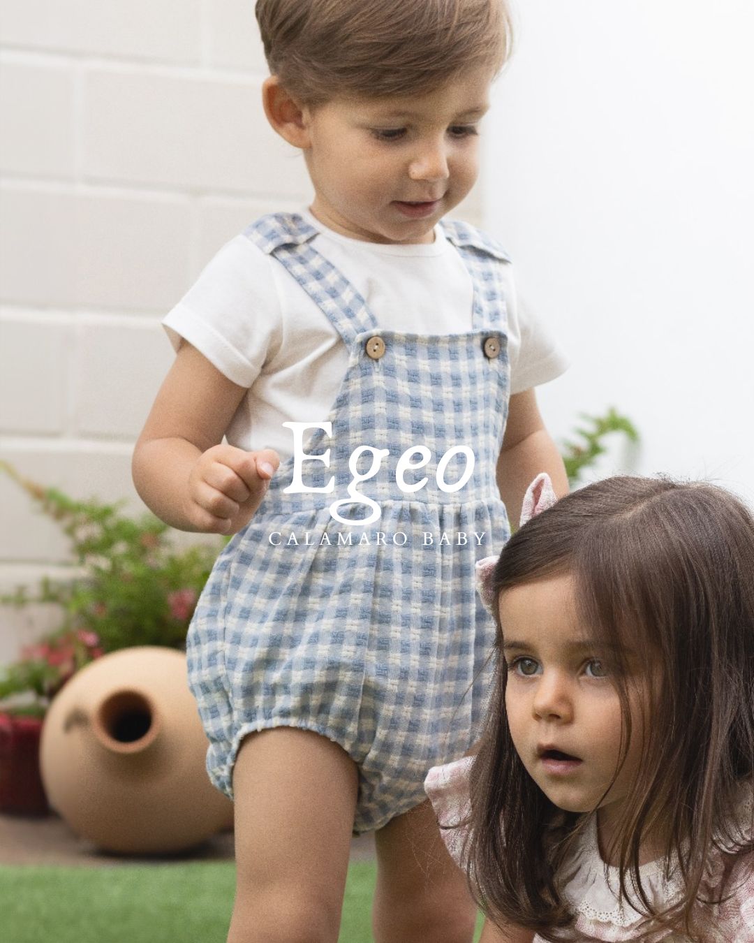 Conjunto Peto Egeo Azul - Calamaro