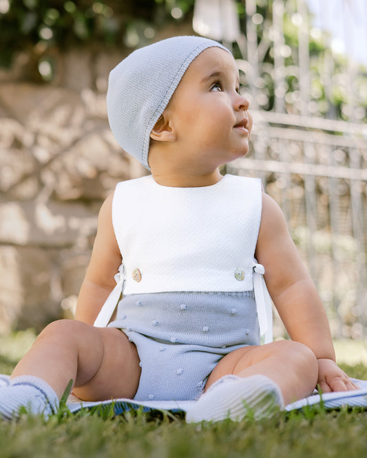 Ranita Punto Tela Vento Azul Cielo - Paz Rodriguez