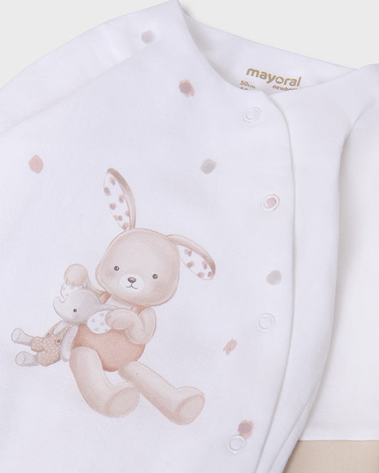 Set De Regalo Conejito Rosa Avena - Mayoral