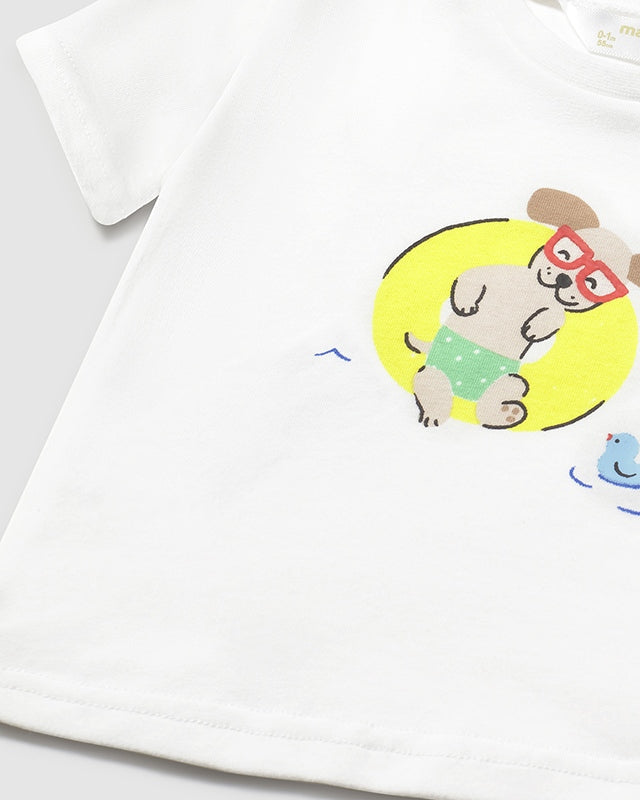 Conjunto Baño con Gorro Perritos - Mayoral