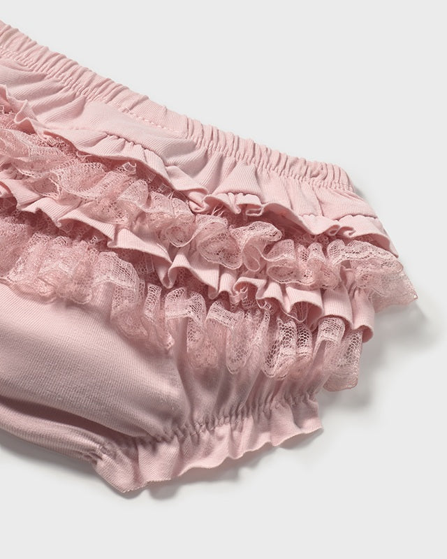 Braguita Punto Volantes Rosa Baby - Mayoral