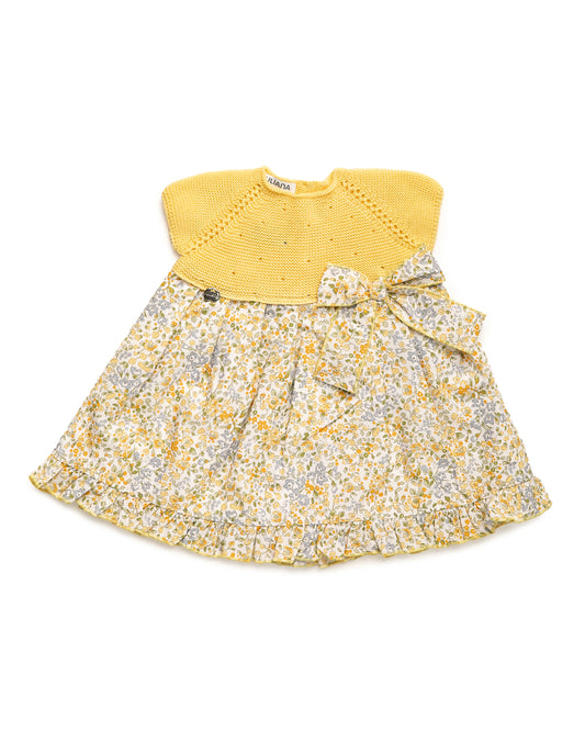 Vestido Florecitas Amarillo - Colección Bora Juliana