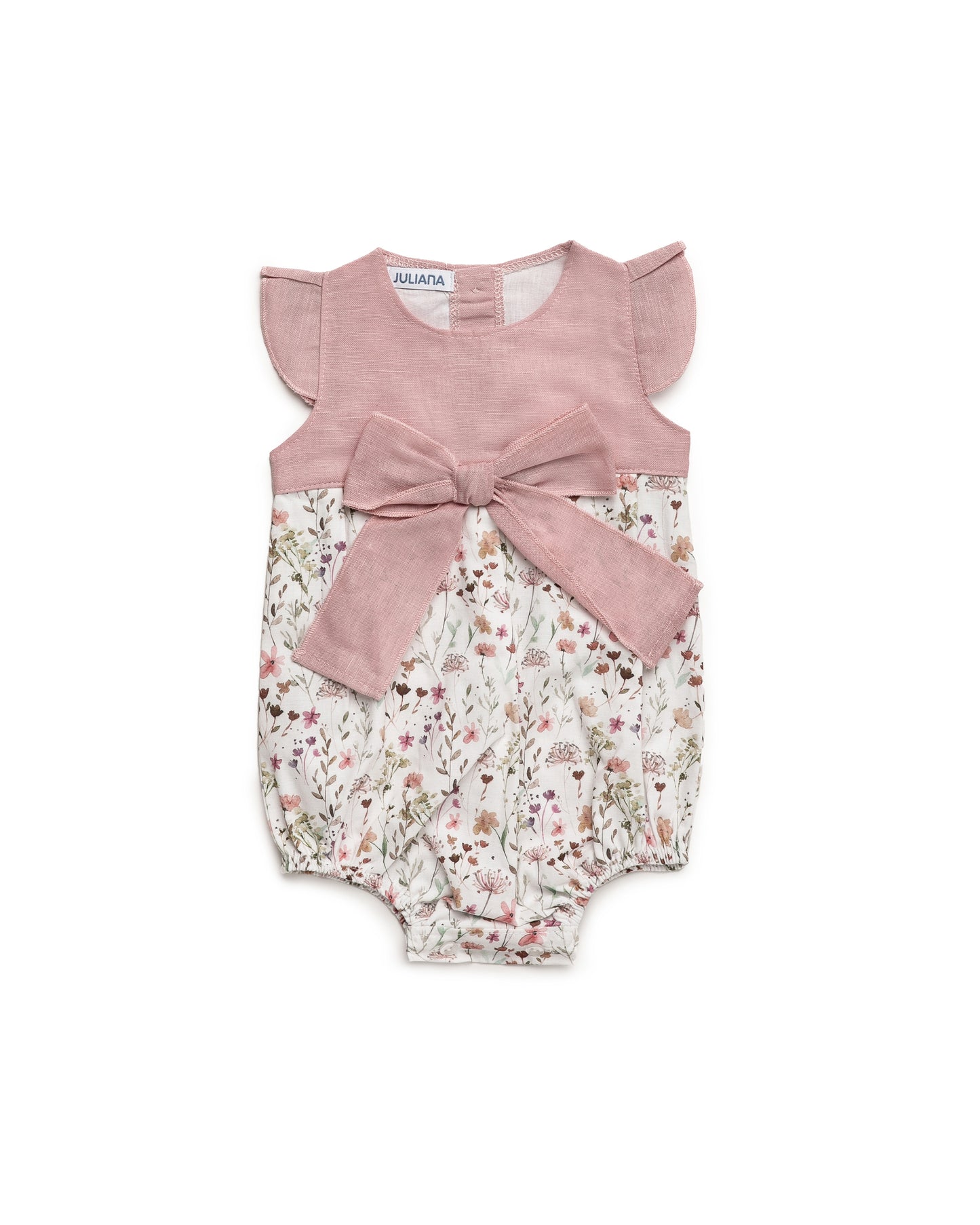 Pelele Tela Florecitas Maquillaje - Colección Siroco Juliana