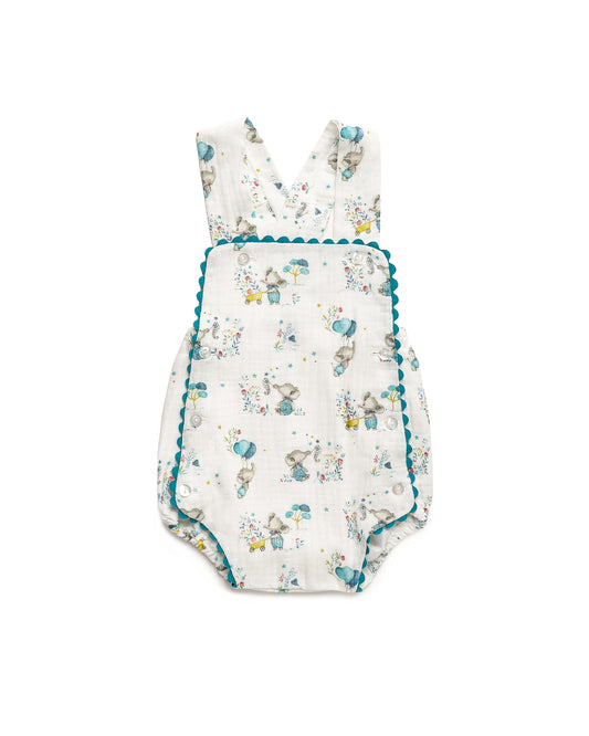 Peto Elefantes Turquesa - Colección Terral Juliana