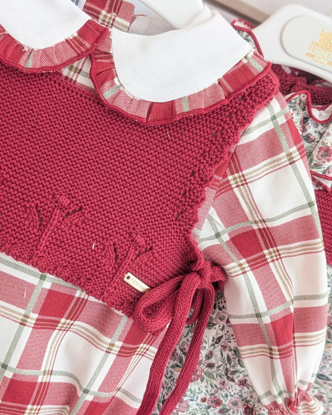 Pelele Tela Cherry Granate - Cherry Collection Pangasa Baby