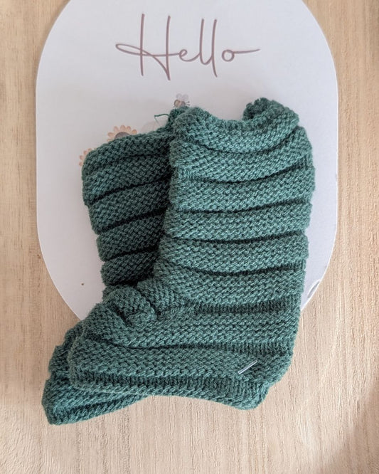 Bota Lines Verde Musgo 25728 - Juliana