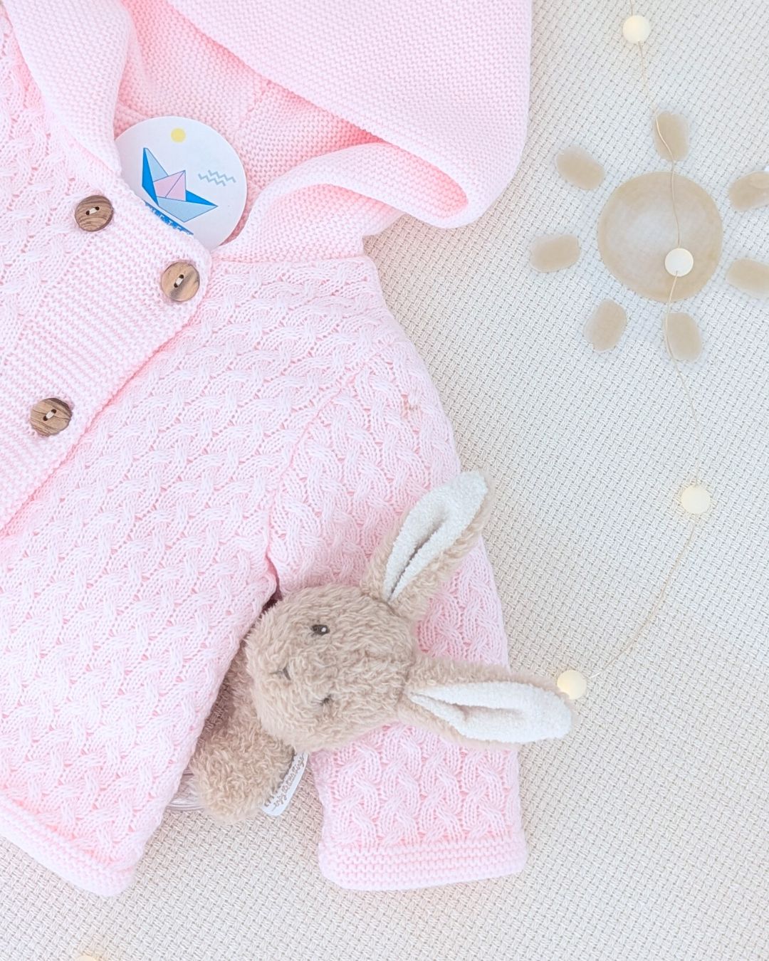 Trenka Bebé Lana Rosa Bebé