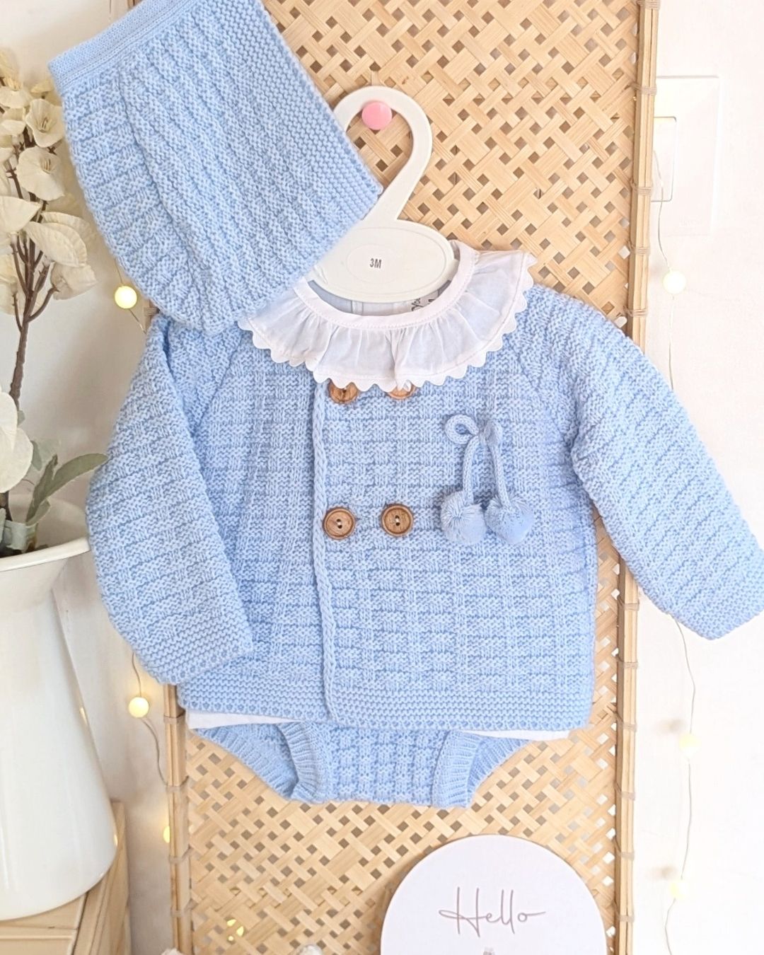 Conjunto Punto 4P Aguamarga Celeste 27113