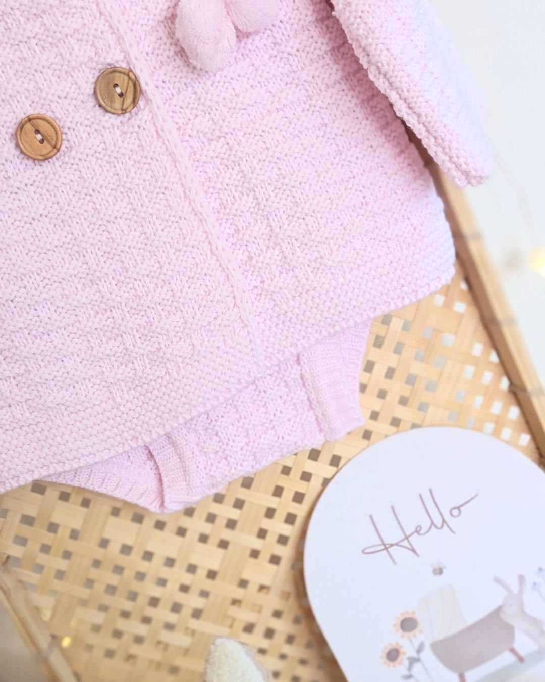 Conjunto Punto 4P Aguamarga Rosa Bebé 27113