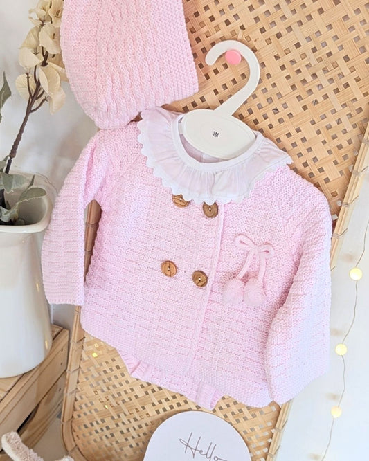 Conjunto Punto 4P Aguamarga Rosa Bebé 27113