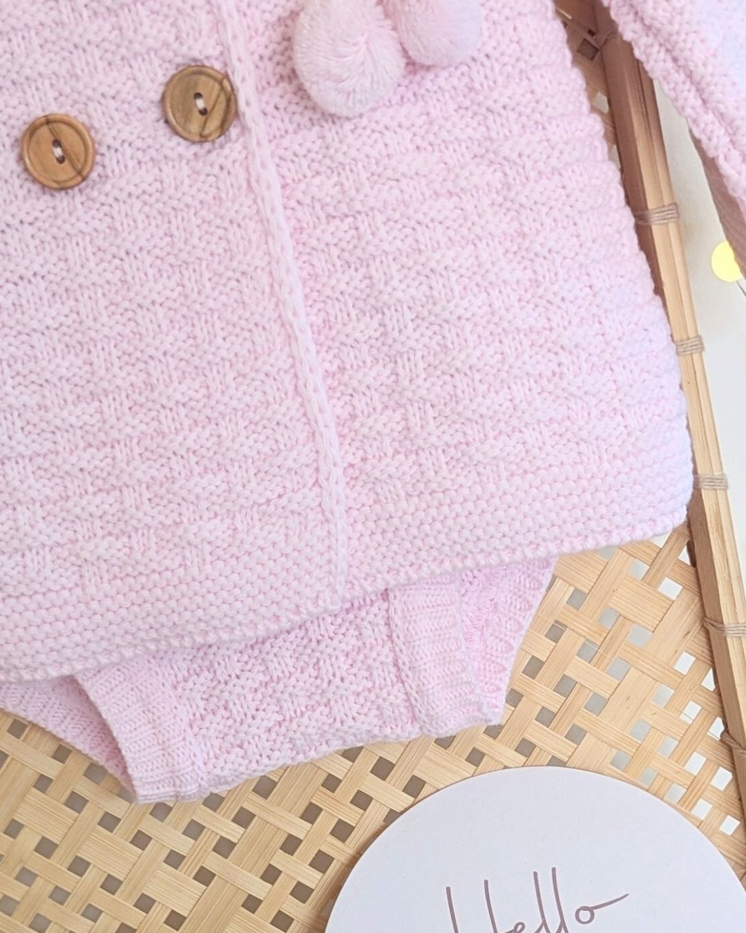 Conjunto Punto 4P Aguamarga Rosa Bebé 27113