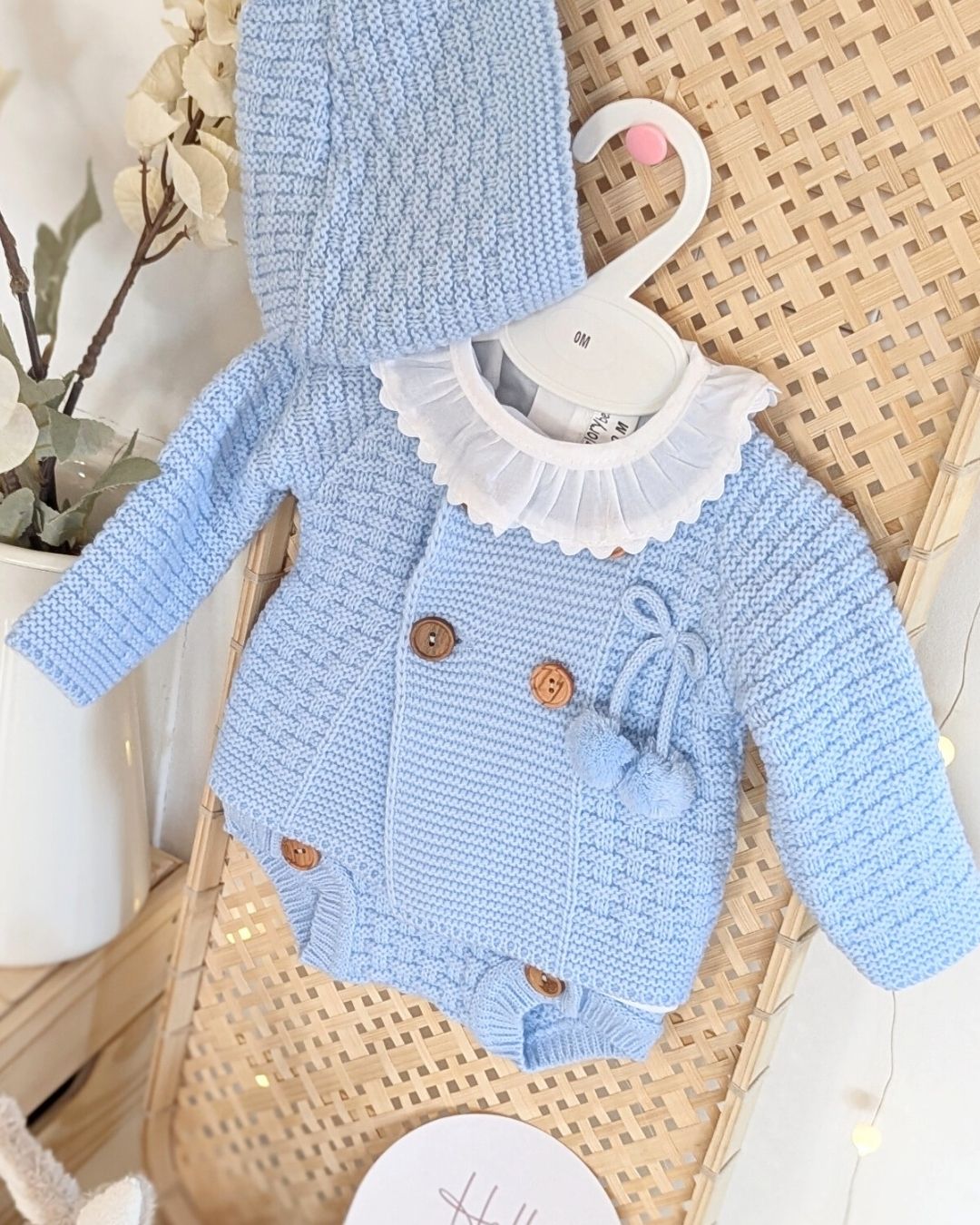 Conjunto Punto 4P Genoveses Celeste 27114