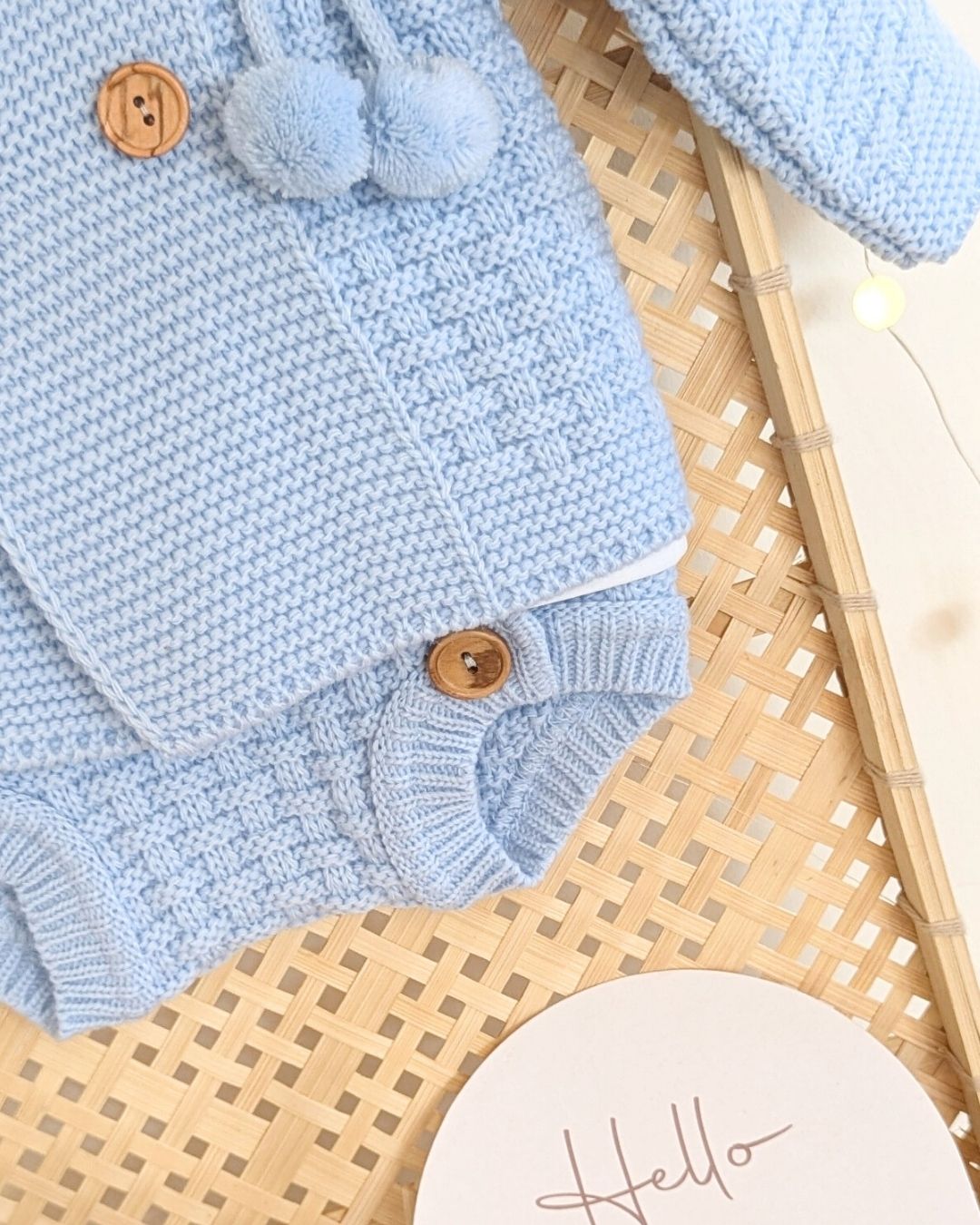 Conjunto Punto 4P Genoveses Celeste 27114