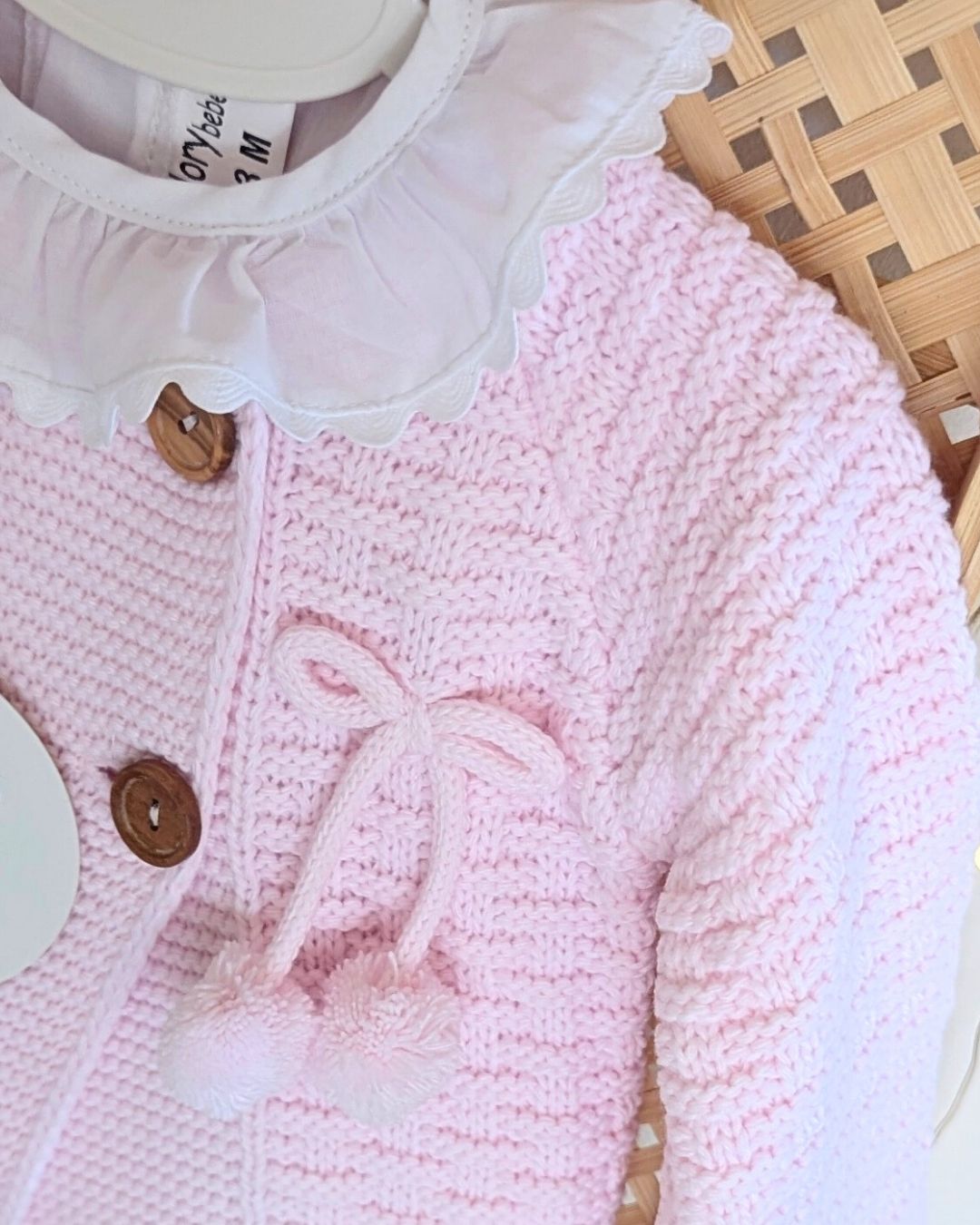 Conjunto Punto 4P Genoveses Rosa Bebé 27114