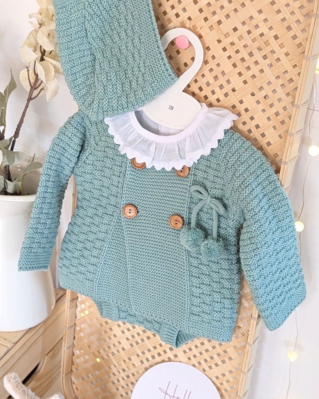 Conjunto Punto 4P Genoveses Verde 27114