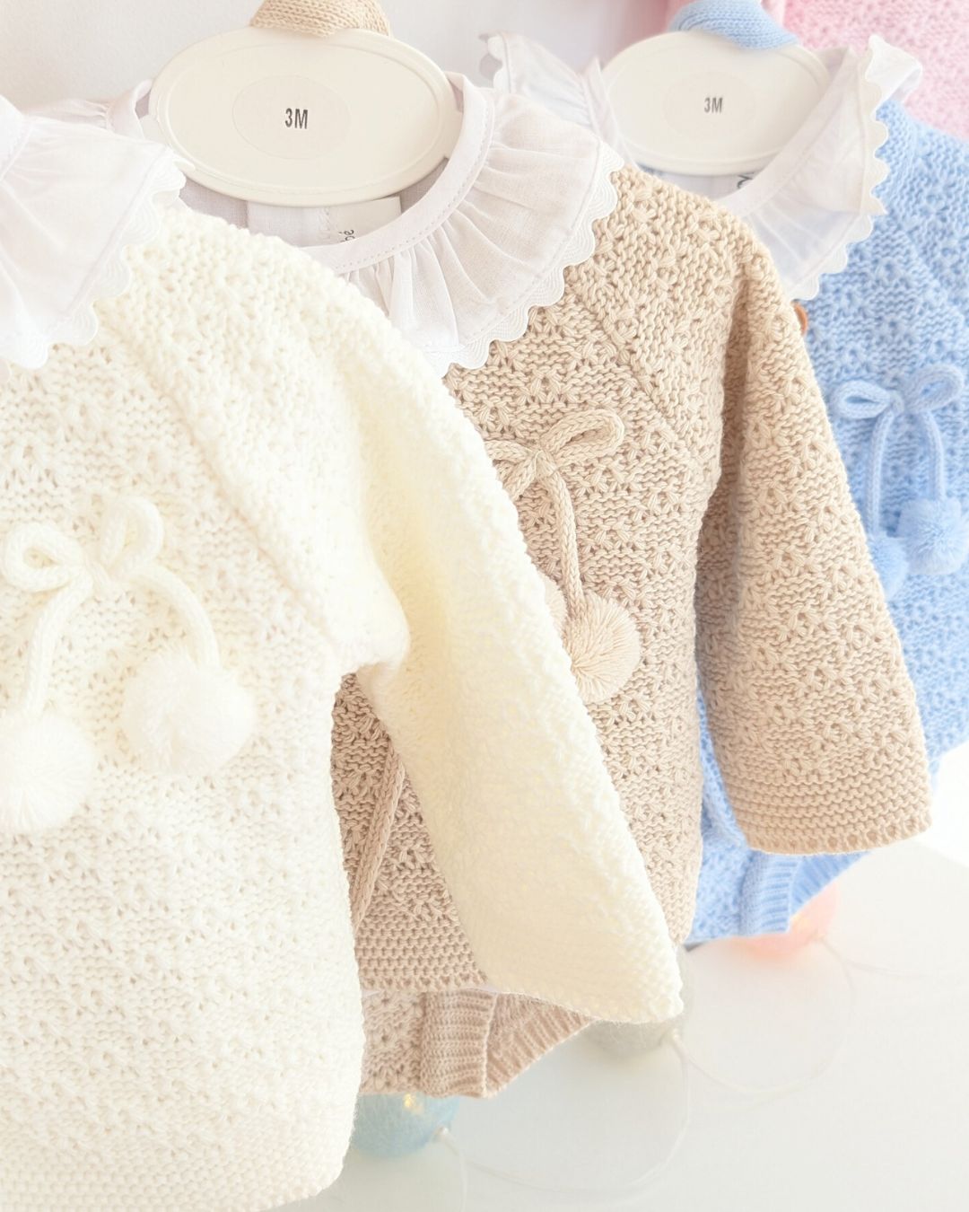 Conjunto Bebé Punto 4P Rodalquilar Crudo 27111