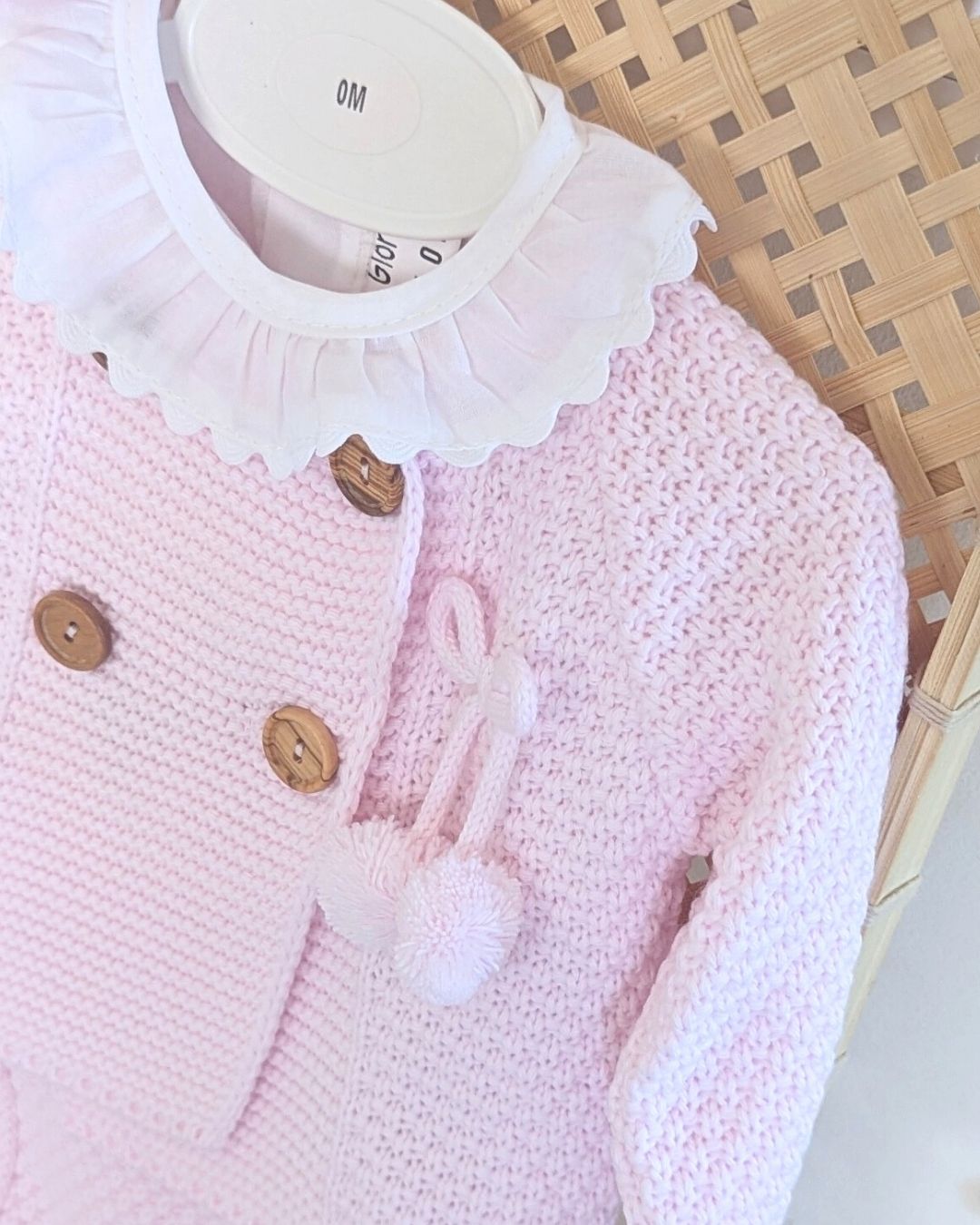 Conjunto Punto 4P Mónsul Rosa Bebé 27117