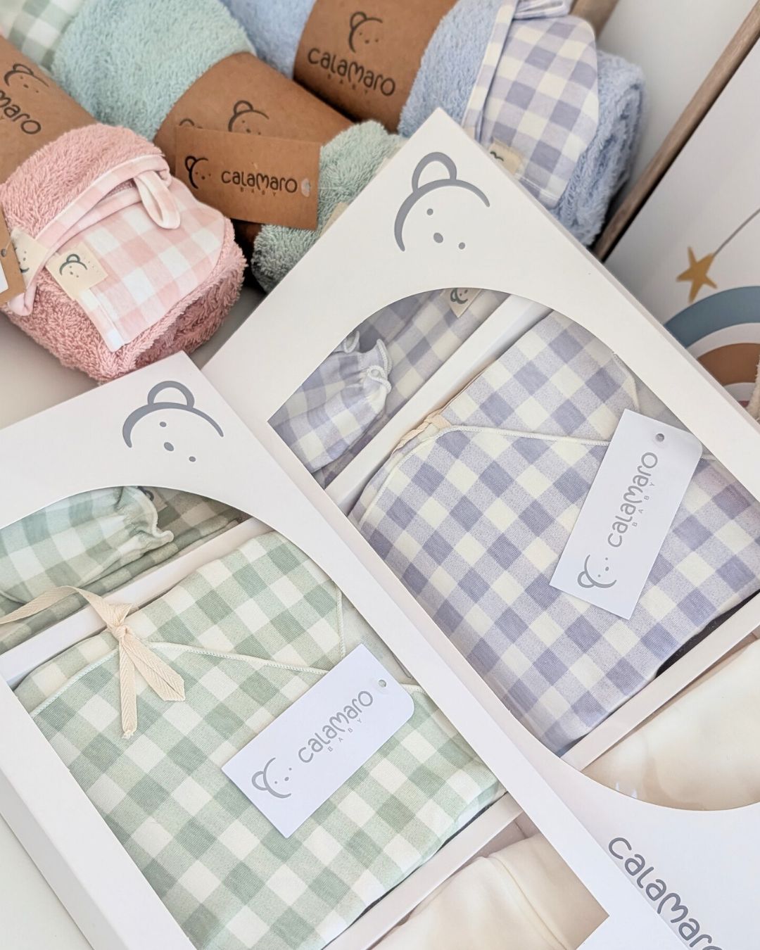 Pack Regalo Vichy Mint - Calamaro