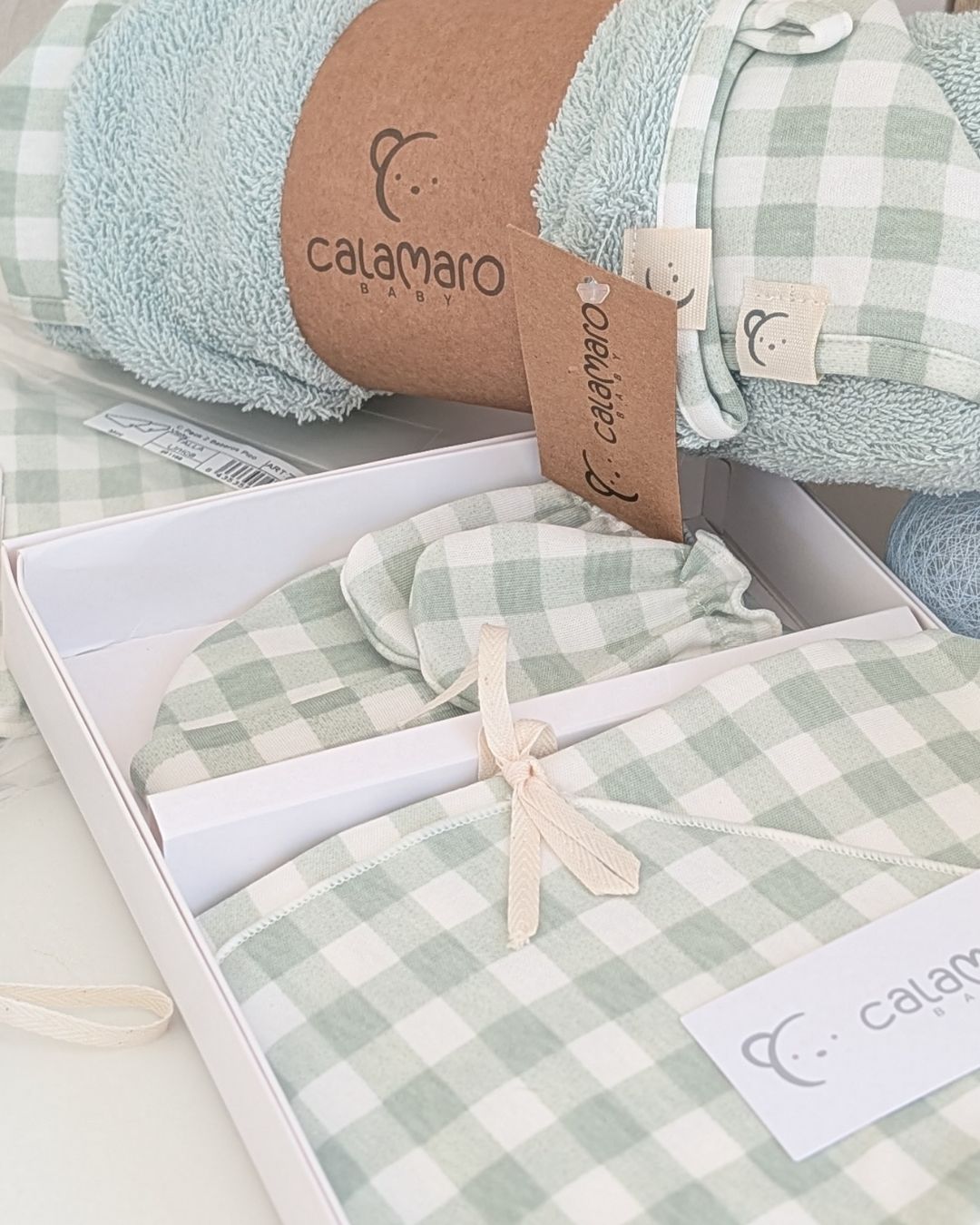 Pack Regalo Vichy Mint - Calamaro