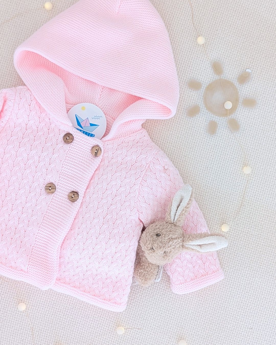 Trenka Bebé Lana Rosa Bebé