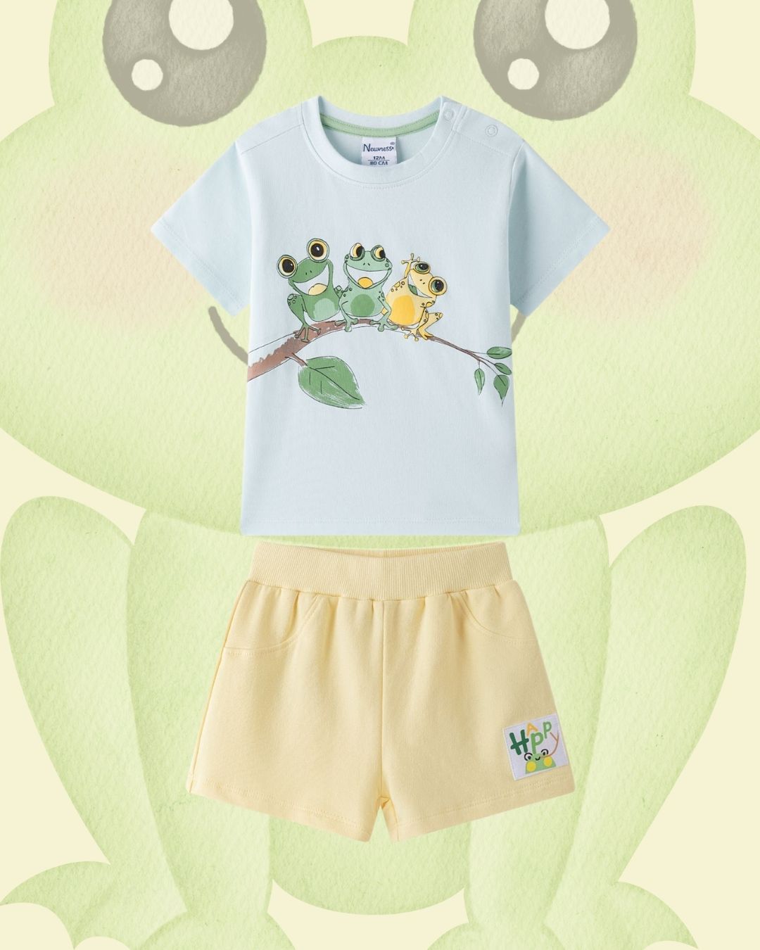 Conjunto Bebé Niño Frogs Splash